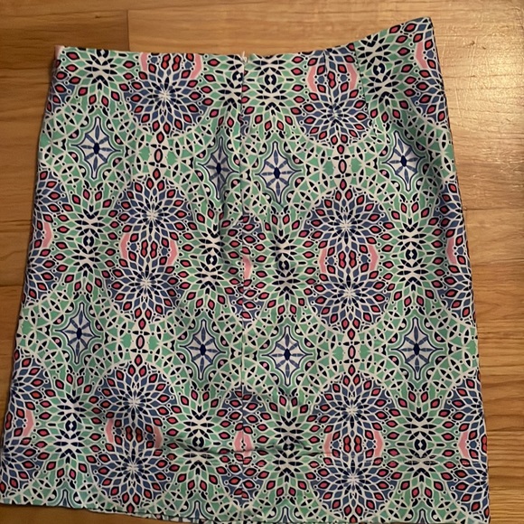 Talbots Floral Colorful Pencil Skirt 10P - Picture 5 of 5